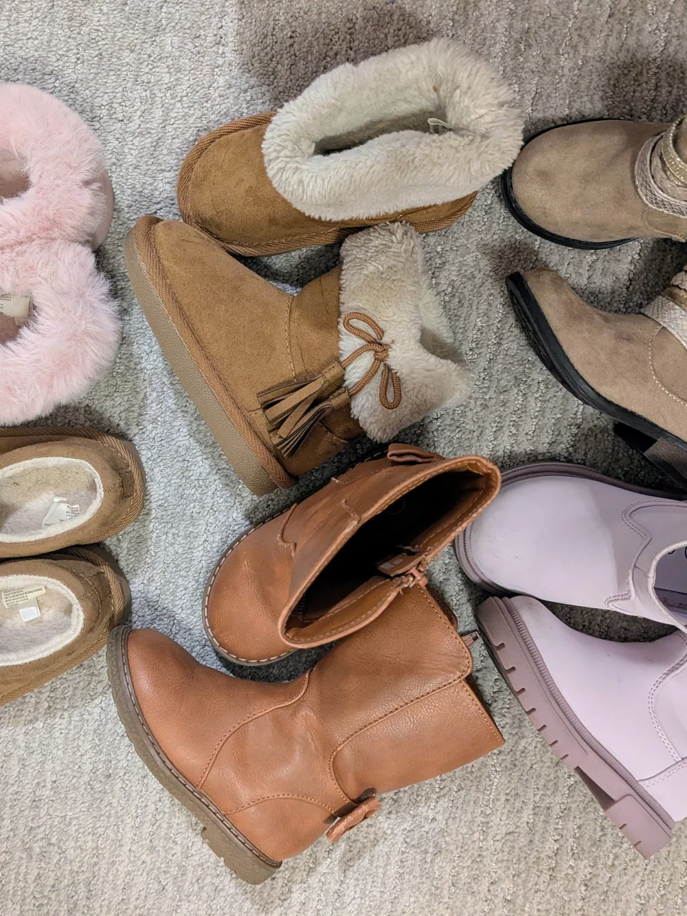 Kids Boots And Sleppers Bundle